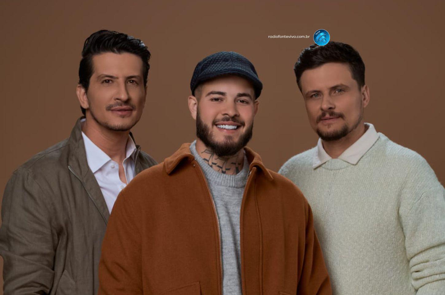 André e Felipe collab Jottapê no testemunho cantado “Hoje Eu Tenho Tudo” 