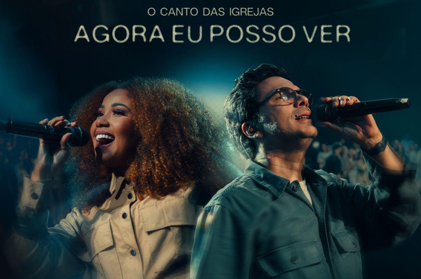 Projeto O Canto das Igrejas lança “Agora Eu Posso Ver” com Paola Carla e Paulo César Baruk