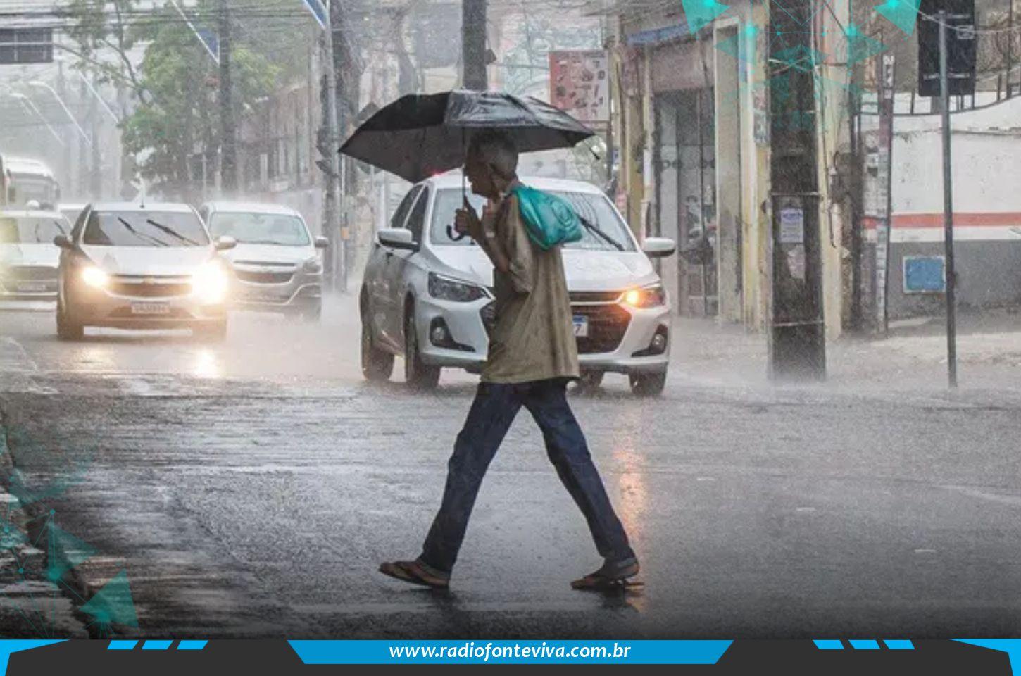 Ceará entra em alerta para chuvas intensas e risco de alagamentos em todo o estado
