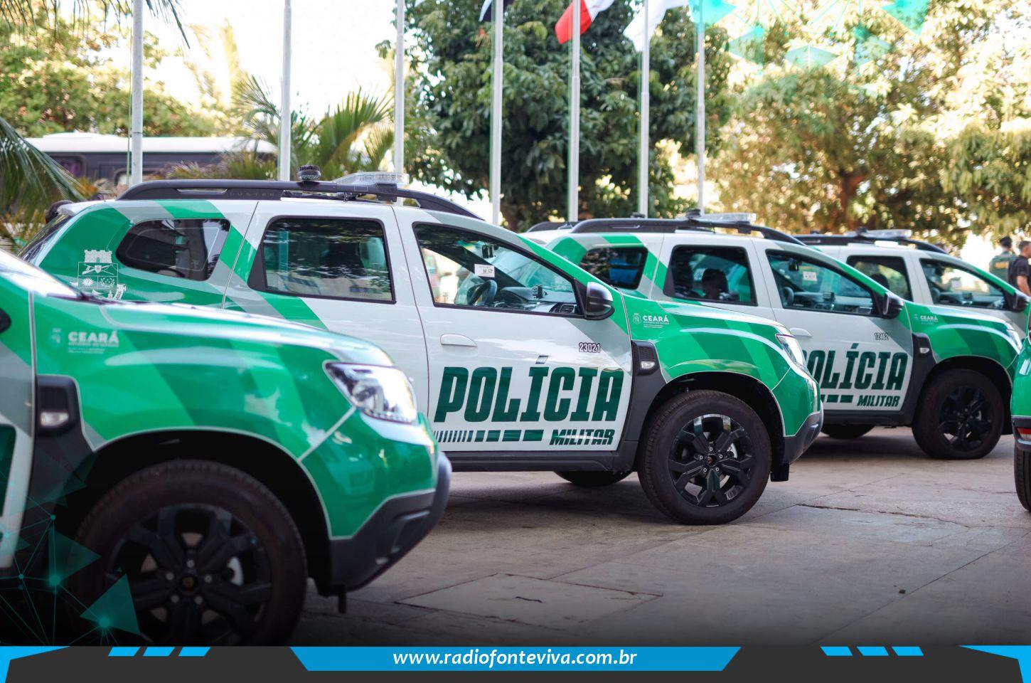 Eusébio recebe novas viaturas da PM e reforça policiamento no município