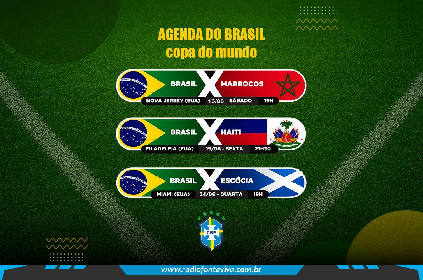 Brasil inicia caminhada na Copa do Mundo cercado de expectativa pelo sonho do hexa