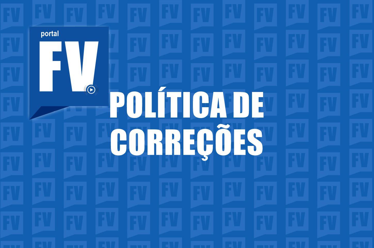 Política de Correções do Portal Rádio Fonte Viva