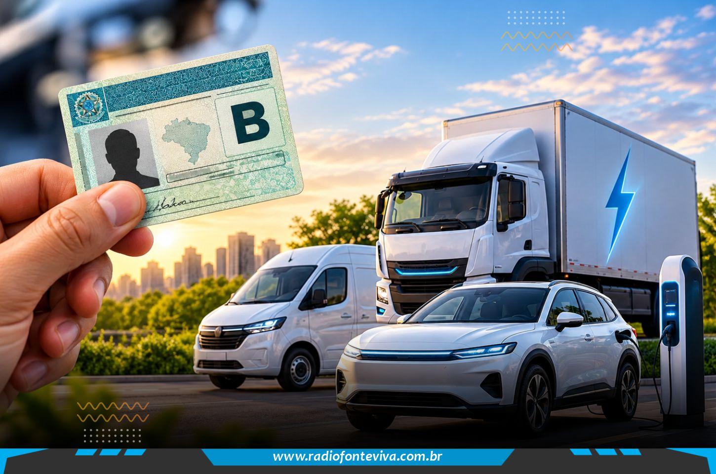 CNH B passa a permitir veículos elétricos e híbridos de até 4.250 kg