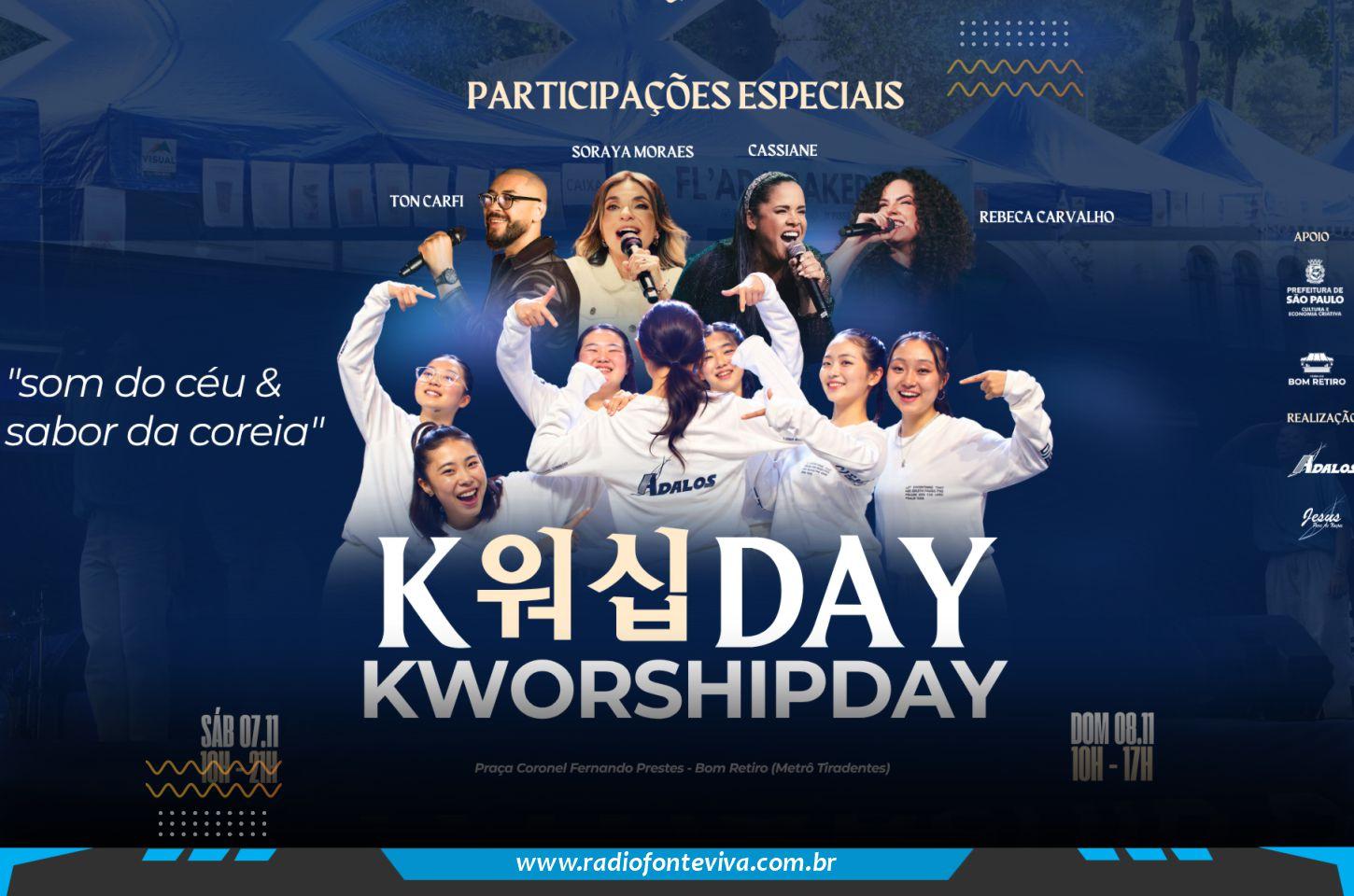K-Worship Day une cultura coreana e música gospel em evento gratuito em São Paulo