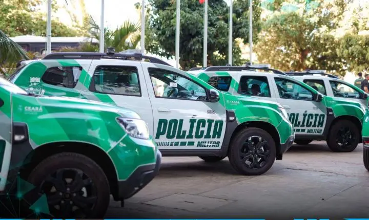 Eusébio recebe novas viaturas da PM e reforça policiamento no município