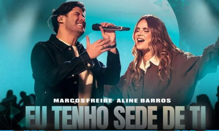 Marcos Freire e Aline Barros unem gerações em “Eu Tenho Sede de Ti” no projeto UNITED