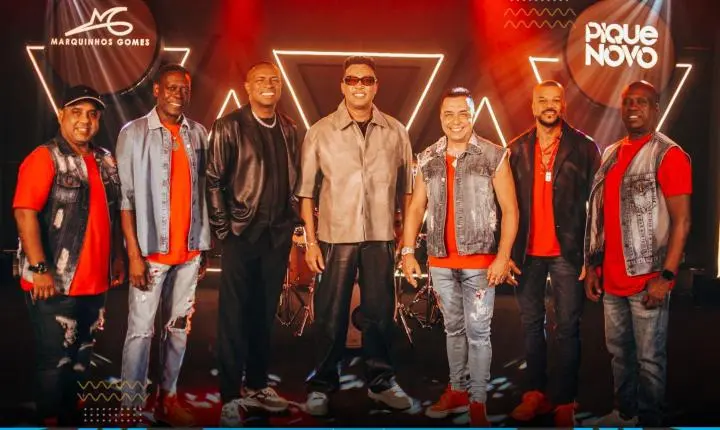 Marquinhos Gomes e Grupo Pique Novo lançam releitura de 