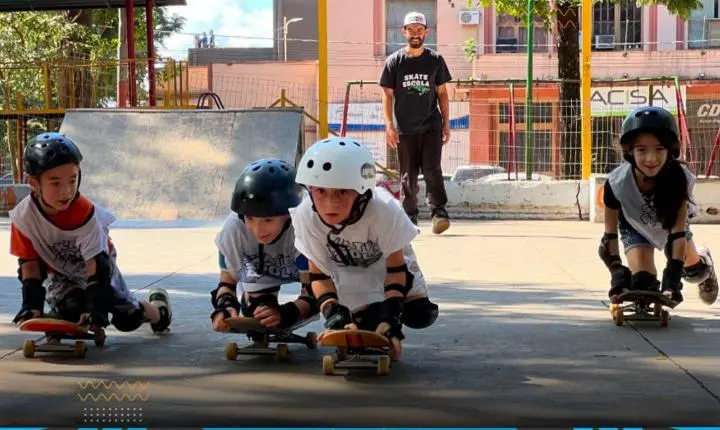 Projeto “Skate nas Escolas” inicia atividades para estudantes da rede municipal em Eusébio